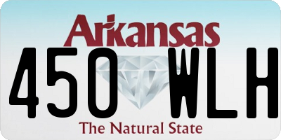 AR license plate 450WLH