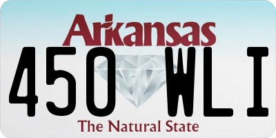 AR license plate 450WLI