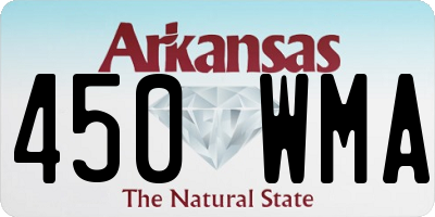 AR license plate 450WMA