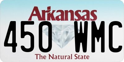 AR license plate 450WMC