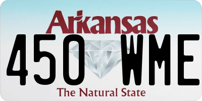 AR license plate 450WME