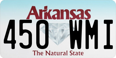 AR license plate 450WMI