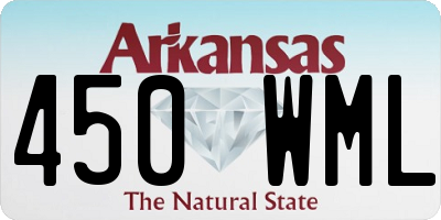 AR license plate 450WML