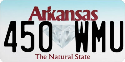 AR license plate 450WMU