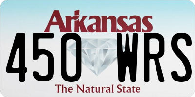 AR license plate 450WRS