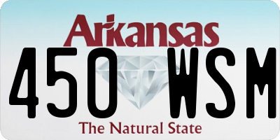 AR license plate 450WSM