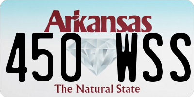 AR license plate 450WSS