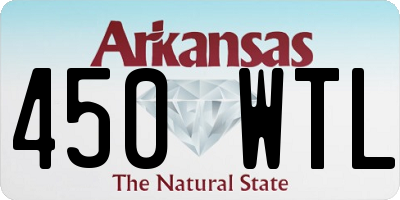 AR license plate 450WTL