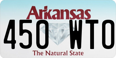 AR license plate 450WTO