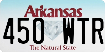 AR license plate 450WTR