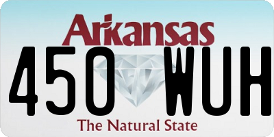 AR license plate 450WUH