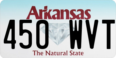 AR license plate 450WVT