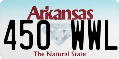 AR license plate 450WWL