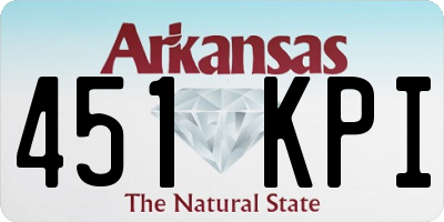 AR license plate 451KPI