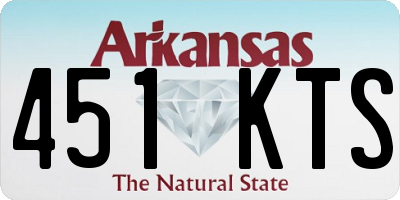 AR license plate 451KTS