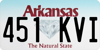 AR license plate 451KVI