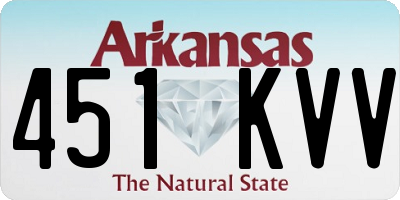 AR license plate 451KVV