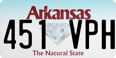 AR license plate 451VPH