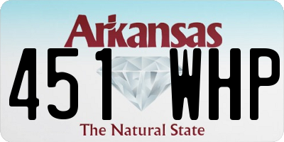 AR license plate 451WHP