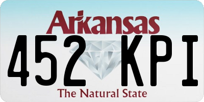 AR license plate 452KPI
