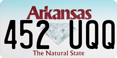 AR license plate 452UQQ