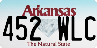 AR license plate 452WLC