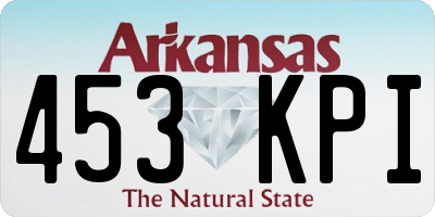 AR license plate 453KPI