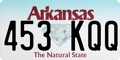 AR license plate 453KQQ