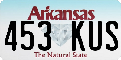 AR license plate 453KUS