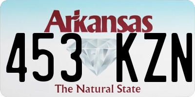 AR license plate 453KZN