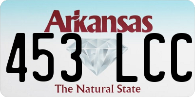 AR license plate 453LCC