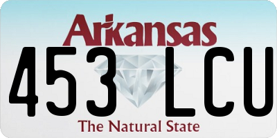 AR license plate 453LCU