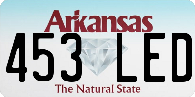 AR license plate 453LED