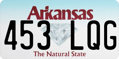 AR license plate 453LQG
