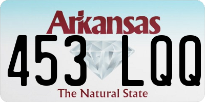 AR license plate 453LQQ