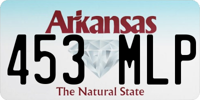 AR license plate 453MLP