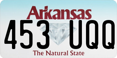 AR license plate 453UQQ