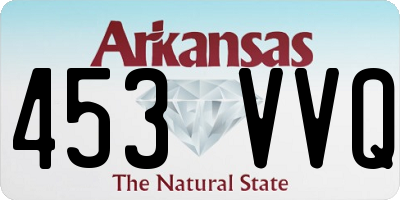 AR license plate 453VVQ