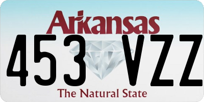 AR license plate 453VZZ