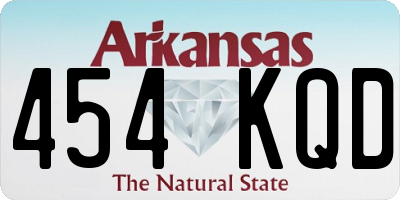 AR license plate 454KQD