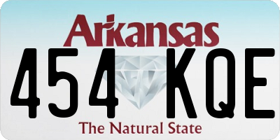 AR license plate 454KQE