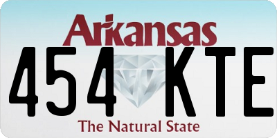 AR license plate 454KTE