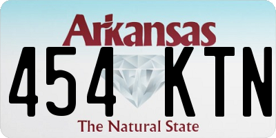 AR license plate 454KTN