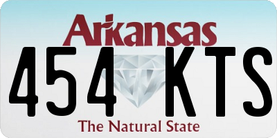 AR license plate 454KTS