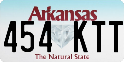 AR license plate 454KTT