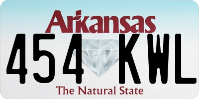AR license plate 454KWL