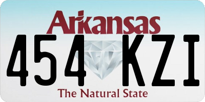AR license plate 454KZI