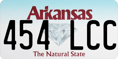 AR license plate 454LCC