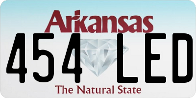 AR license plate 454LED