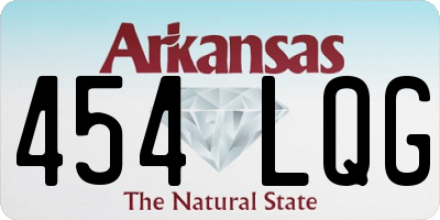 AR license plate 454LQG